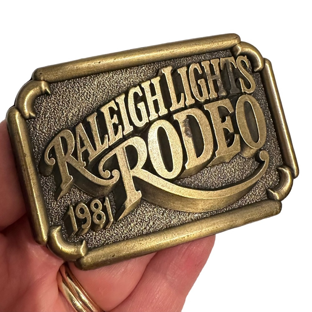 Vintage Rodeo Belt Buckle